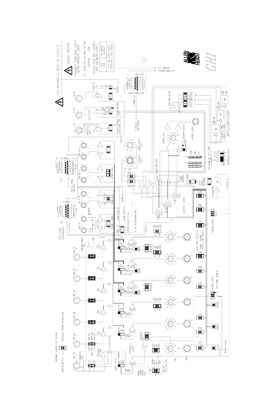Allen&Heath GR1 SERVICE MANUAL User Manual | Page 31 / 48