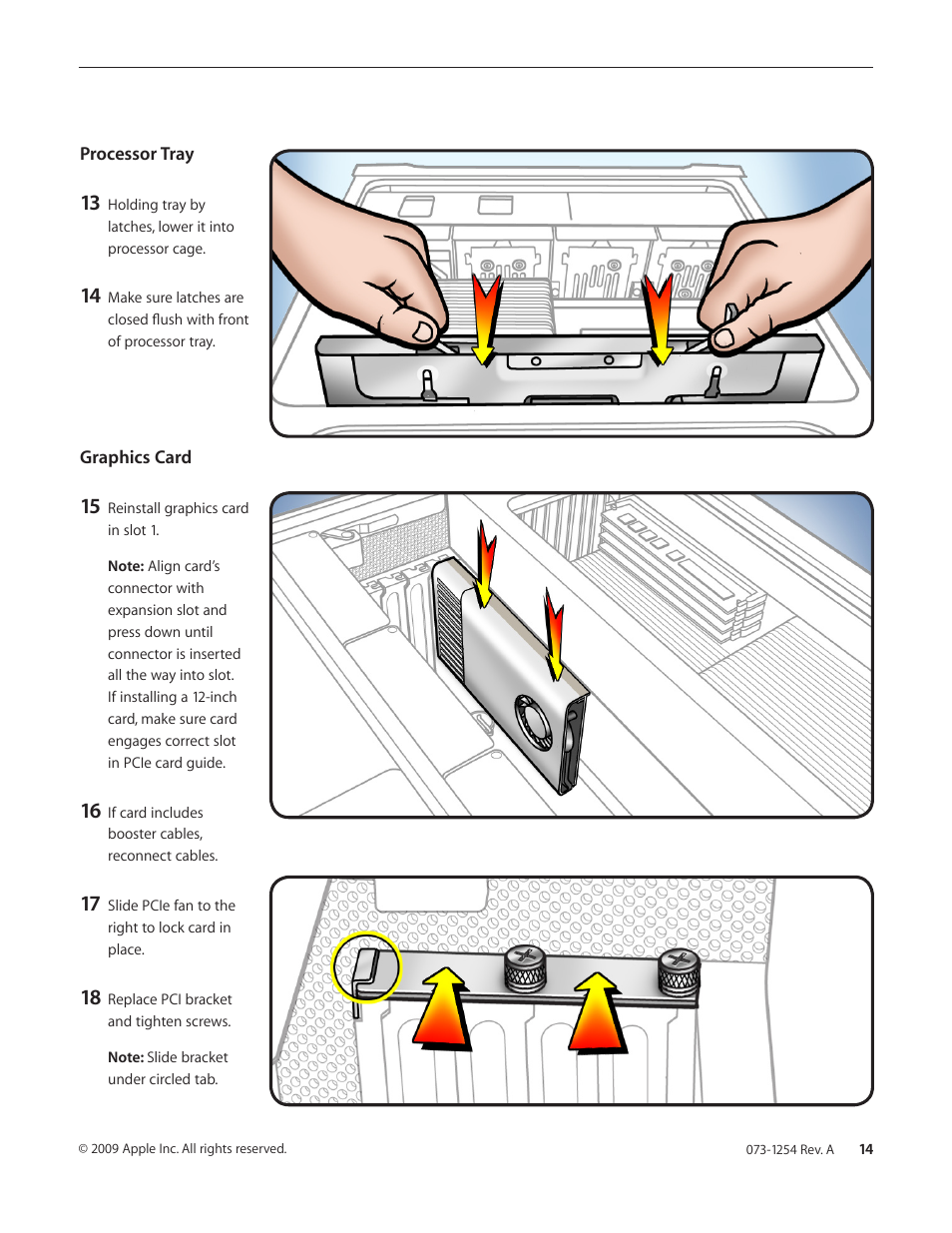 Apple Mac Pro (Processor Cage Fans, Front and Rear Replacement) User Manual | Page 14 / 15