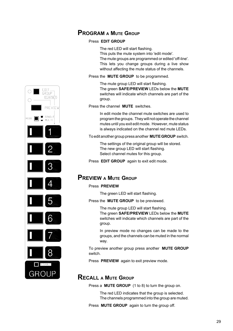 Allen&Heath GL4000 USER GUIDE User Manual | Page 30 / 54