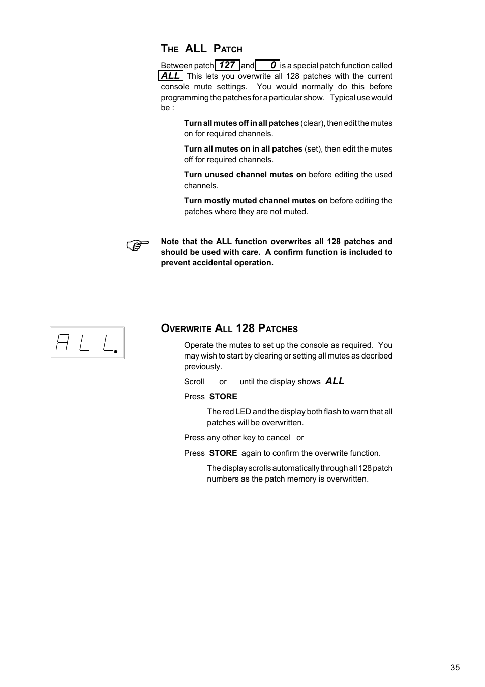 Allen&Heath GL4000 USER GUIDE User Manual | Page 36 / 54