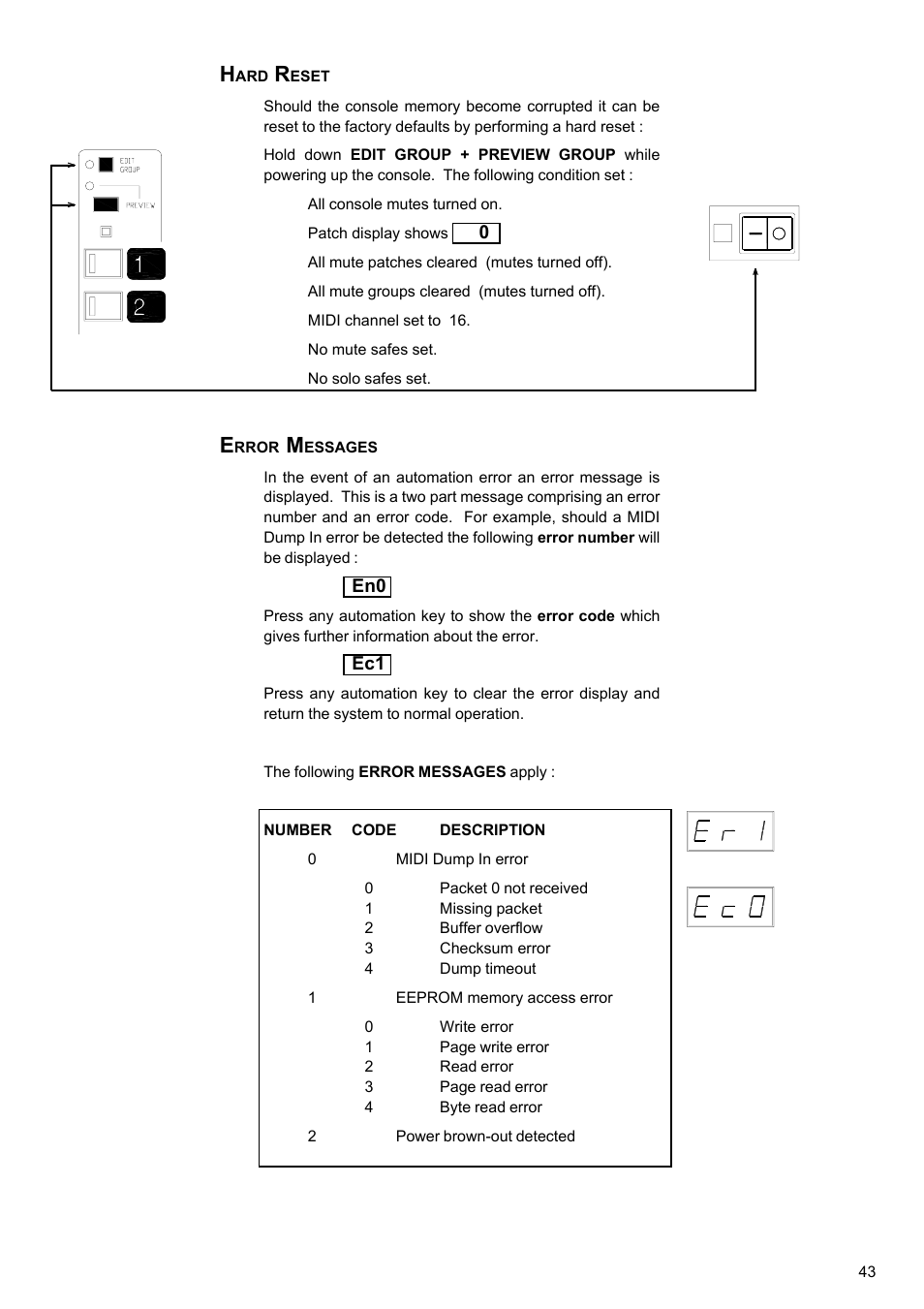 Allen&Heath GL4000 USER GUIDE User Manual | Page 44 / 54