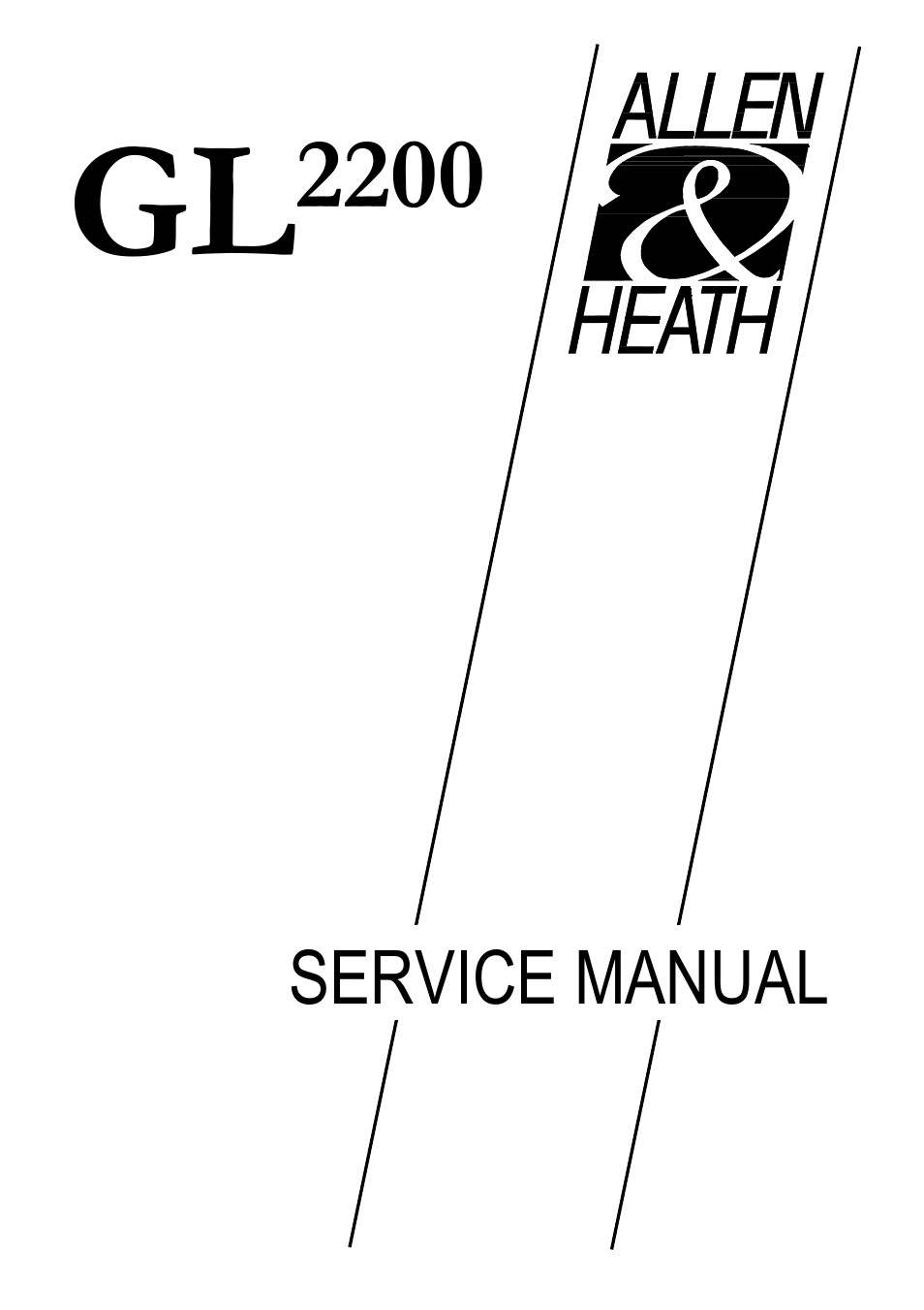 Allen&Heath GL2200 SERVICE MANUAL User Manual | Page 2 / 32