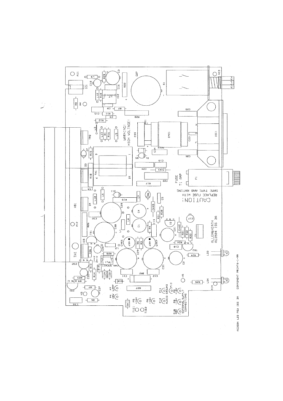 Allen&Heath GL2200 SERVICE MANUAL User Manual | Page 31 / 32