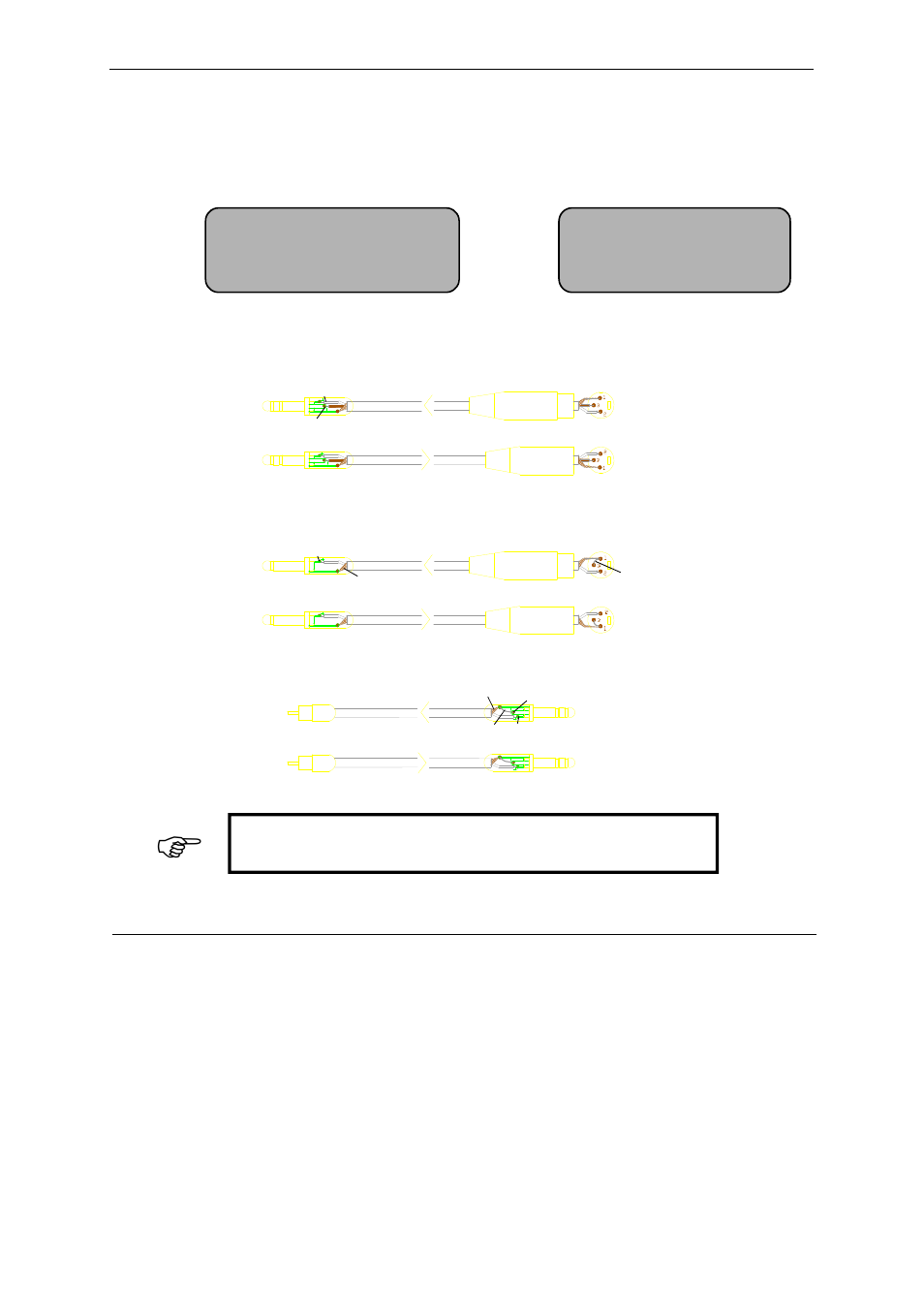 Plugging up the cables, Adjusting the levels | Allen&Heath GL2000 User Manual | Page 5 / 16