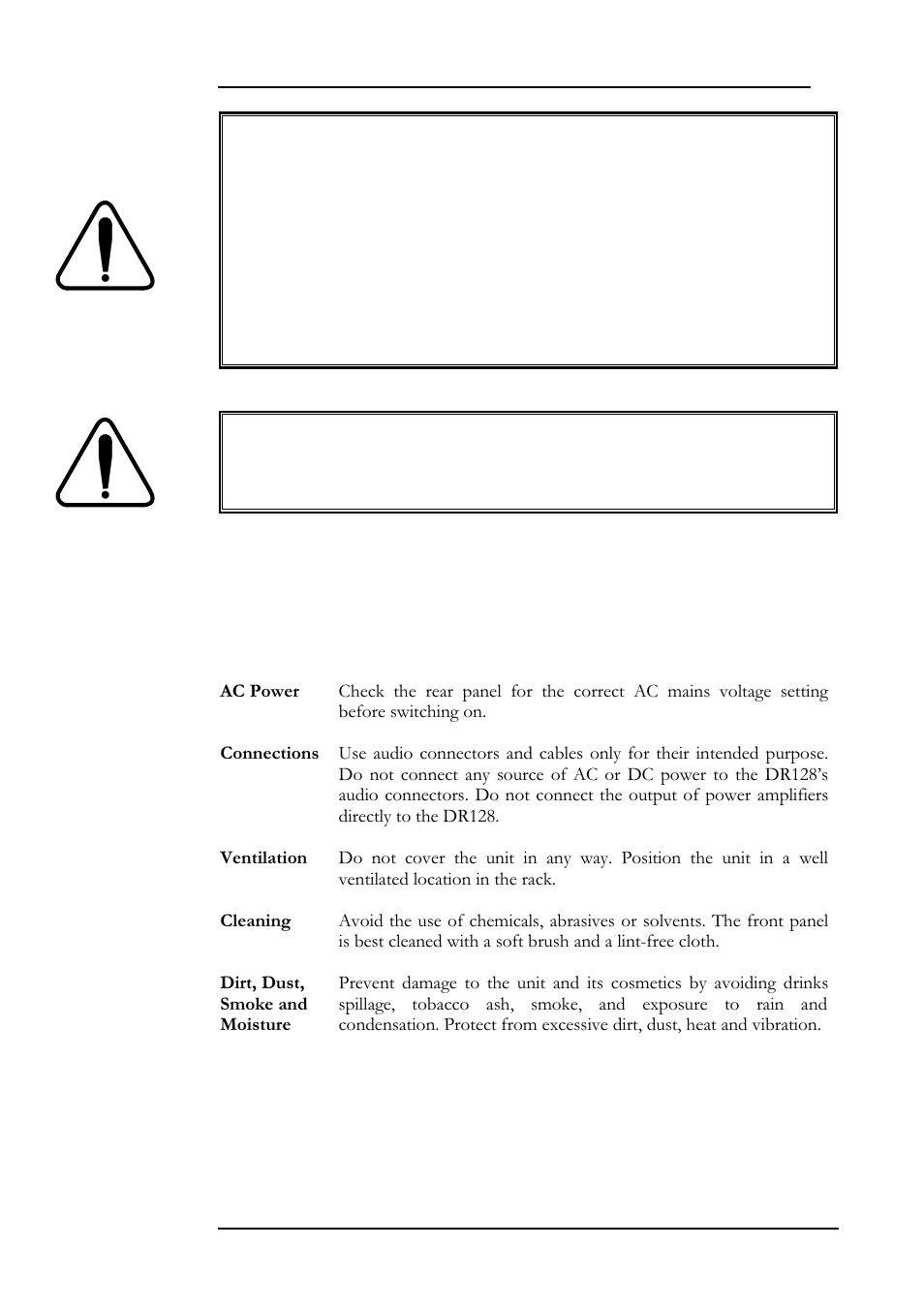 Introduction 3 | Allen&Heath DR128 SERVICE MANUAL User Manual | Page 10 / 114