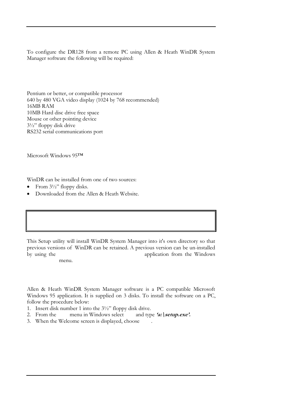 56 appendix, Connecting windr | Allen&Heath DR128 SERVICE MANUAL User Manual | Page 63 / 114