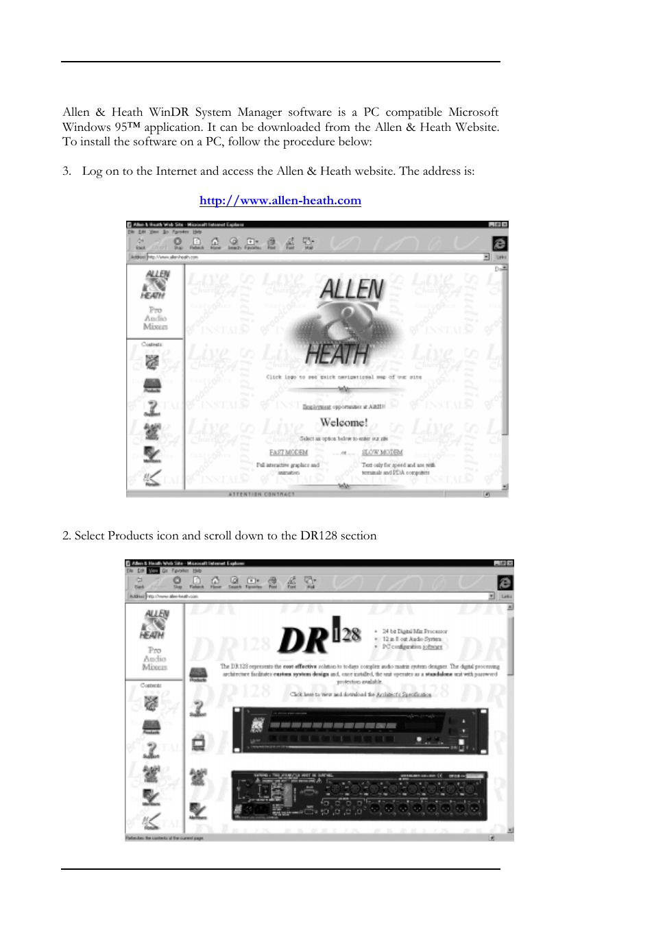 58 appendix | Allen&Heath DR128 SERVICE MANUAL User Manual | Page 65 / 114