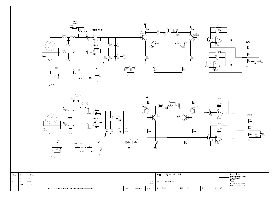 Allen&Heath DR128 SERVICE MANUAL User Manual | Page 84 / 114