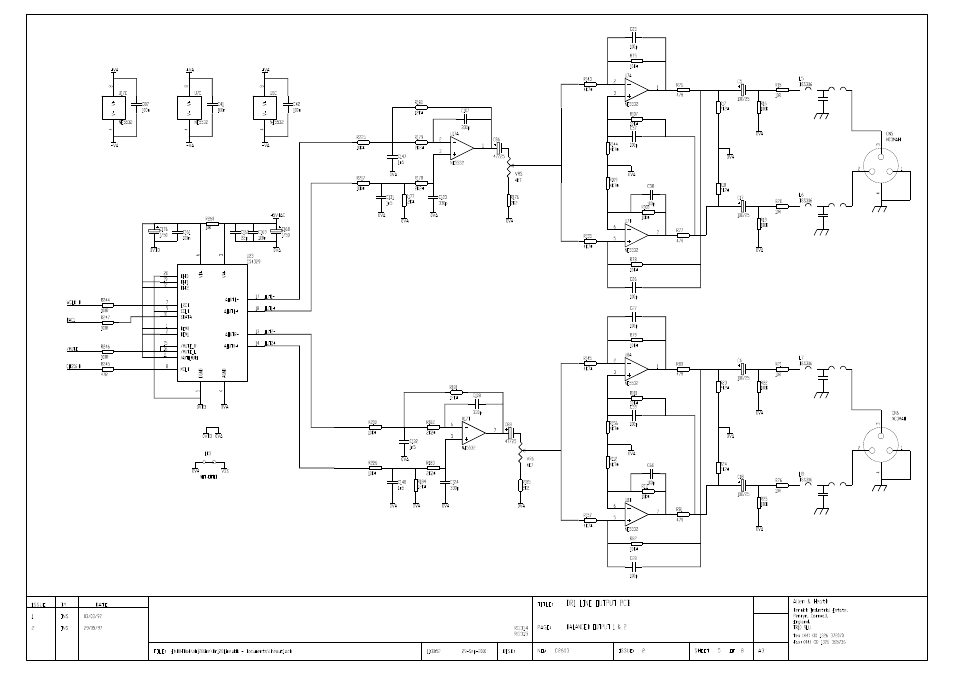 Allen&Heath DR128 SERVICE MANUAL User Manual | Page 95 / 114