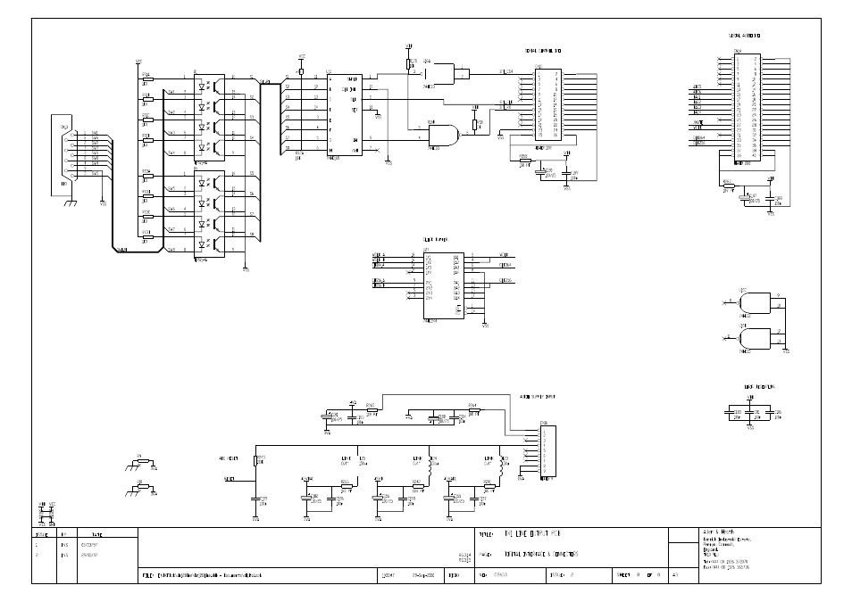 Allen&Heath DR128 SERVICE MANUAL User Manual | Page 99 / 114