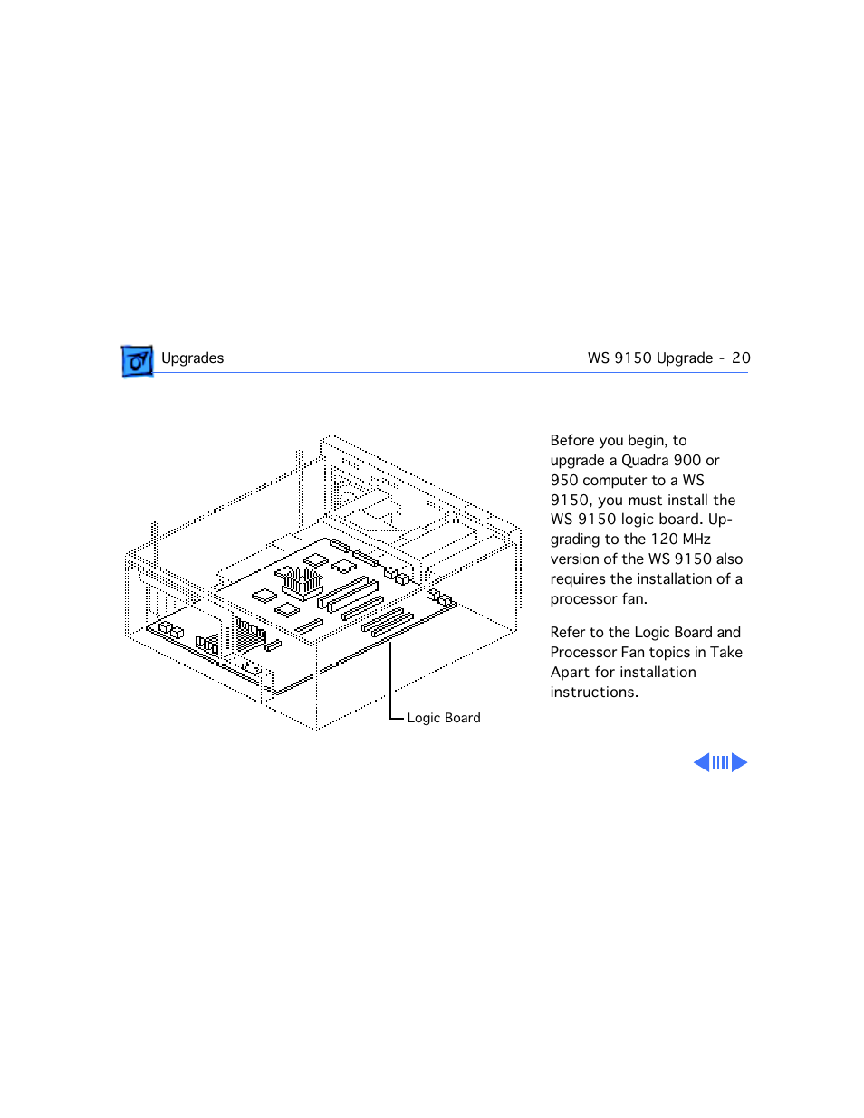 Ws 9150 upgrade | Apple Workgroup Server 9150 User Manual | Page 116 / 130