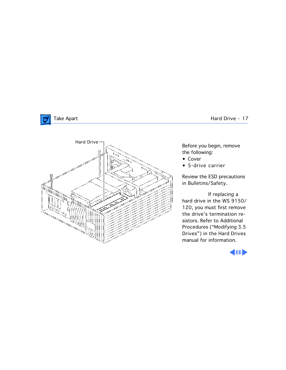 Hard drive | Apple Workgroup Server 9150 User Manual | Page 71 / 130