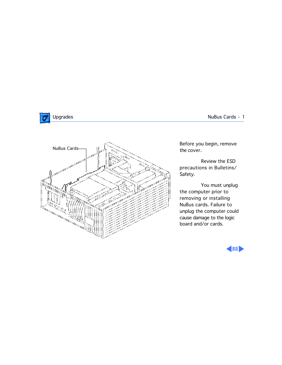 Nubus cards | Apple Workgroup Server 9150 User Manual | Page 97 / 130