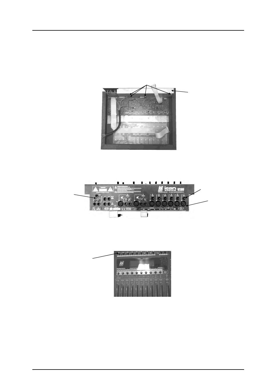 Removing the audio pcb | Allen&Heath DP 1000 SERVICE MANUAL User Manual | Page 16 / 25