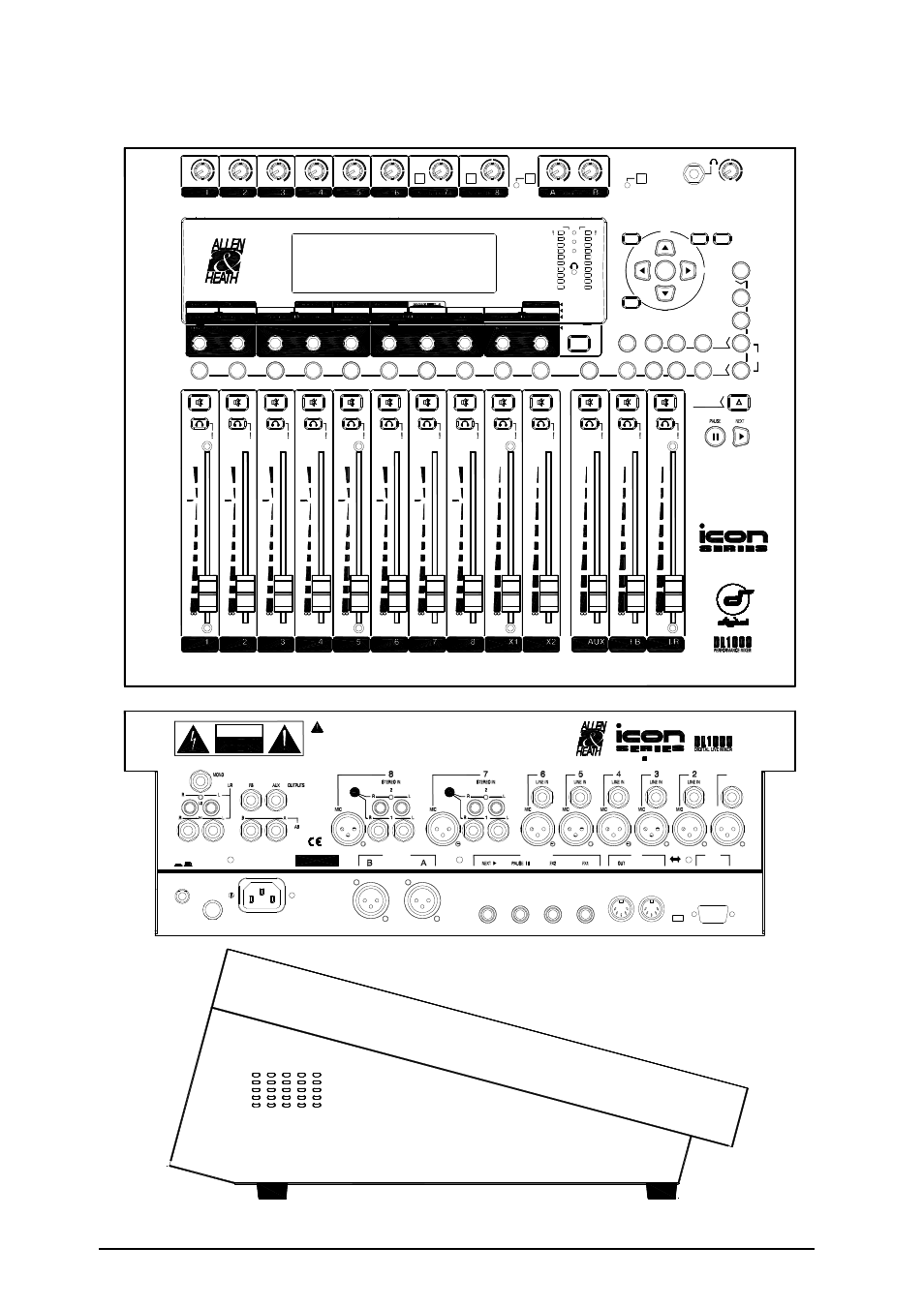 Dl1000, Icon, Series | Allen&Heath DP 1000 SERVICE MANUAL User Manual | Page 23 / 25