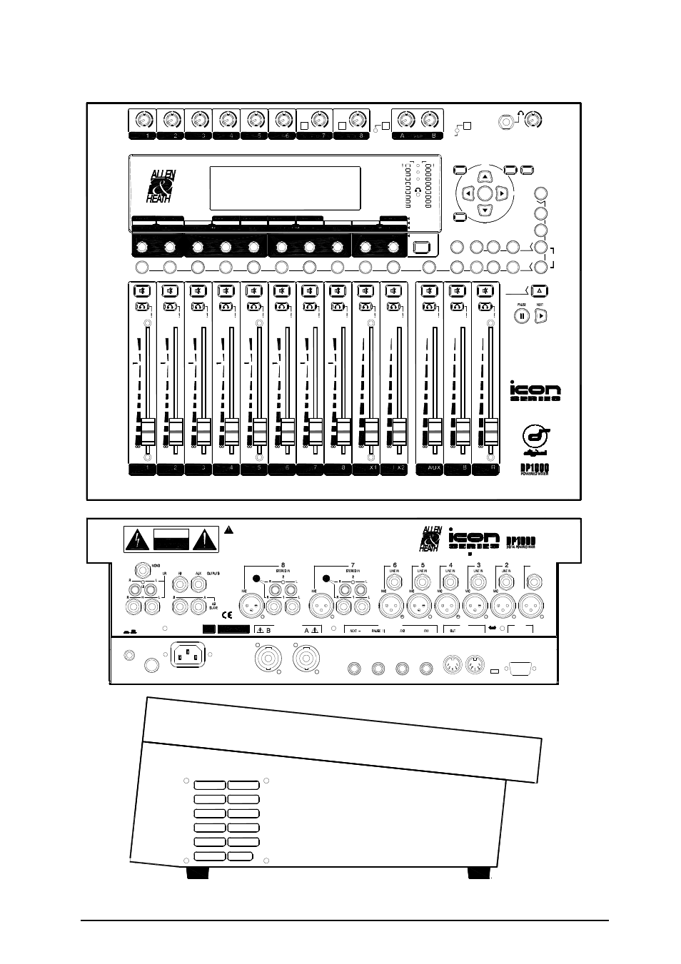 Dp1000, Icon, Series | Allen&Heath DP 1000 SERVICE MANUAL User Manual | Page 24 / 25