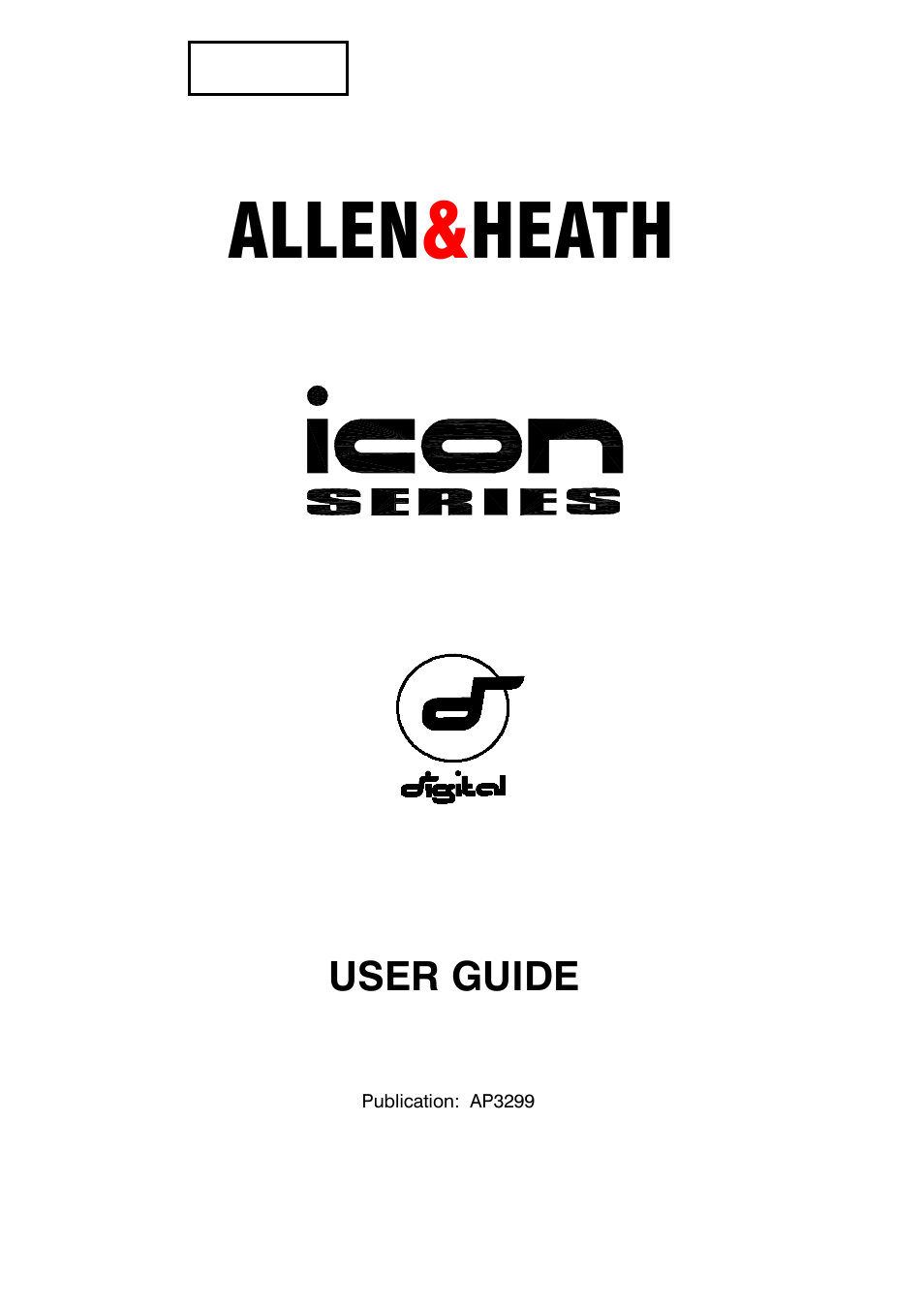 Allen&Heath DP 1000 USER GUIDE User Manual | 67 pages