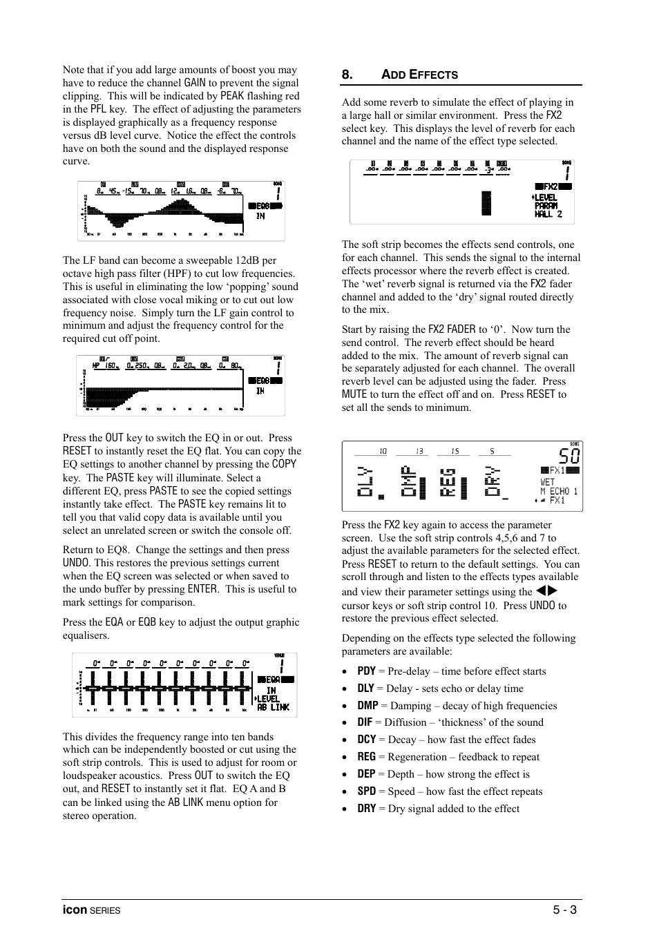 Add effects | Allen&Heath DP 1000 USER GUIDE User Manual | Page 33 / 67