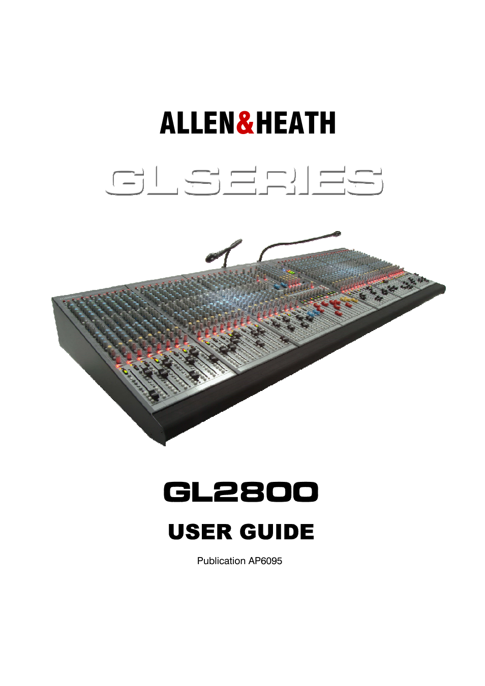 Allen&Heath GL2800 User Manual | 42 pages