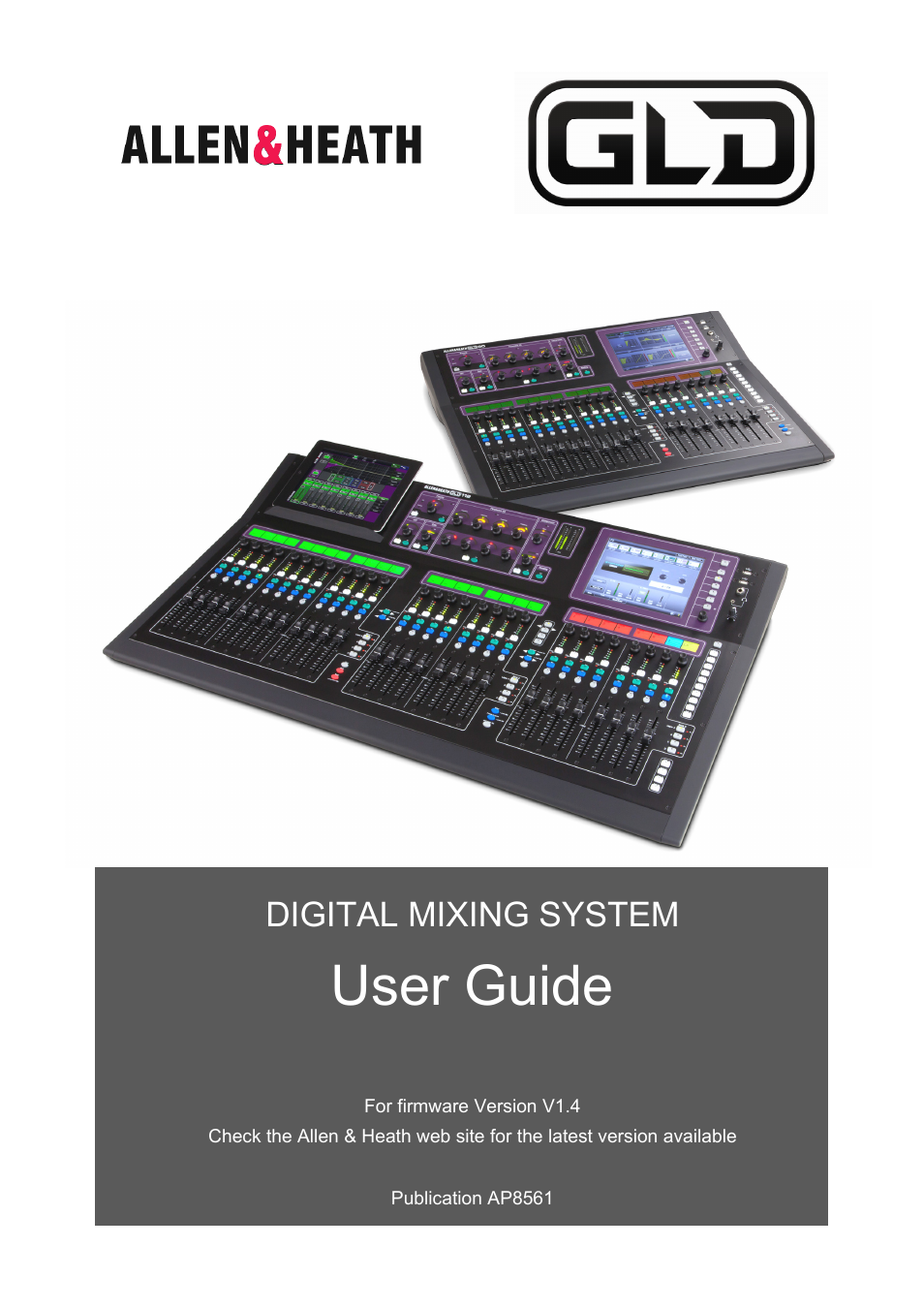 Allen&Heath GLD-80 User Manual | 36 pages