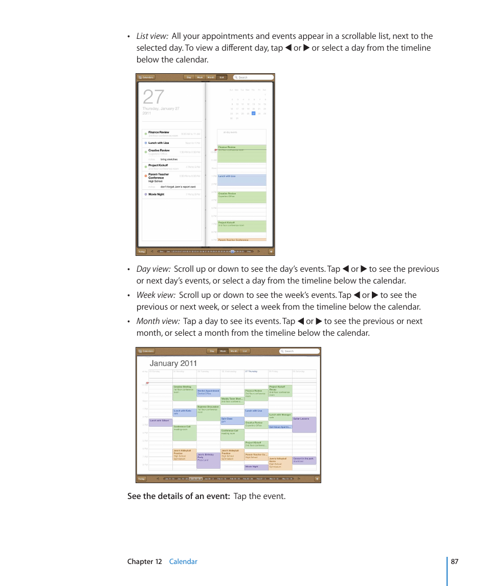 Apple iPad For iOS 4.3 User Manual | Page 87 / 198