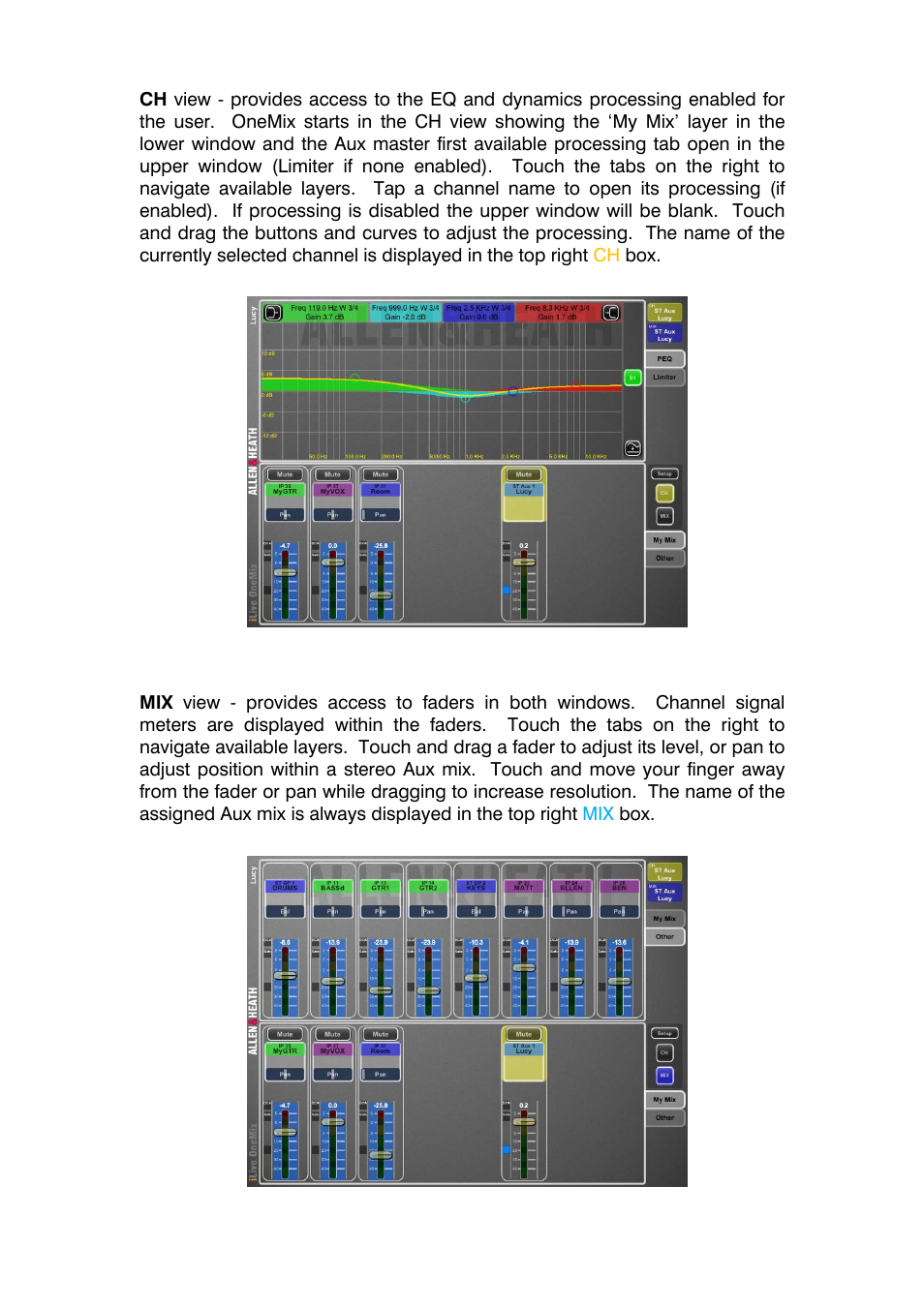 Allen&Heath iLive OneMix User Manual | Page 4 / 9