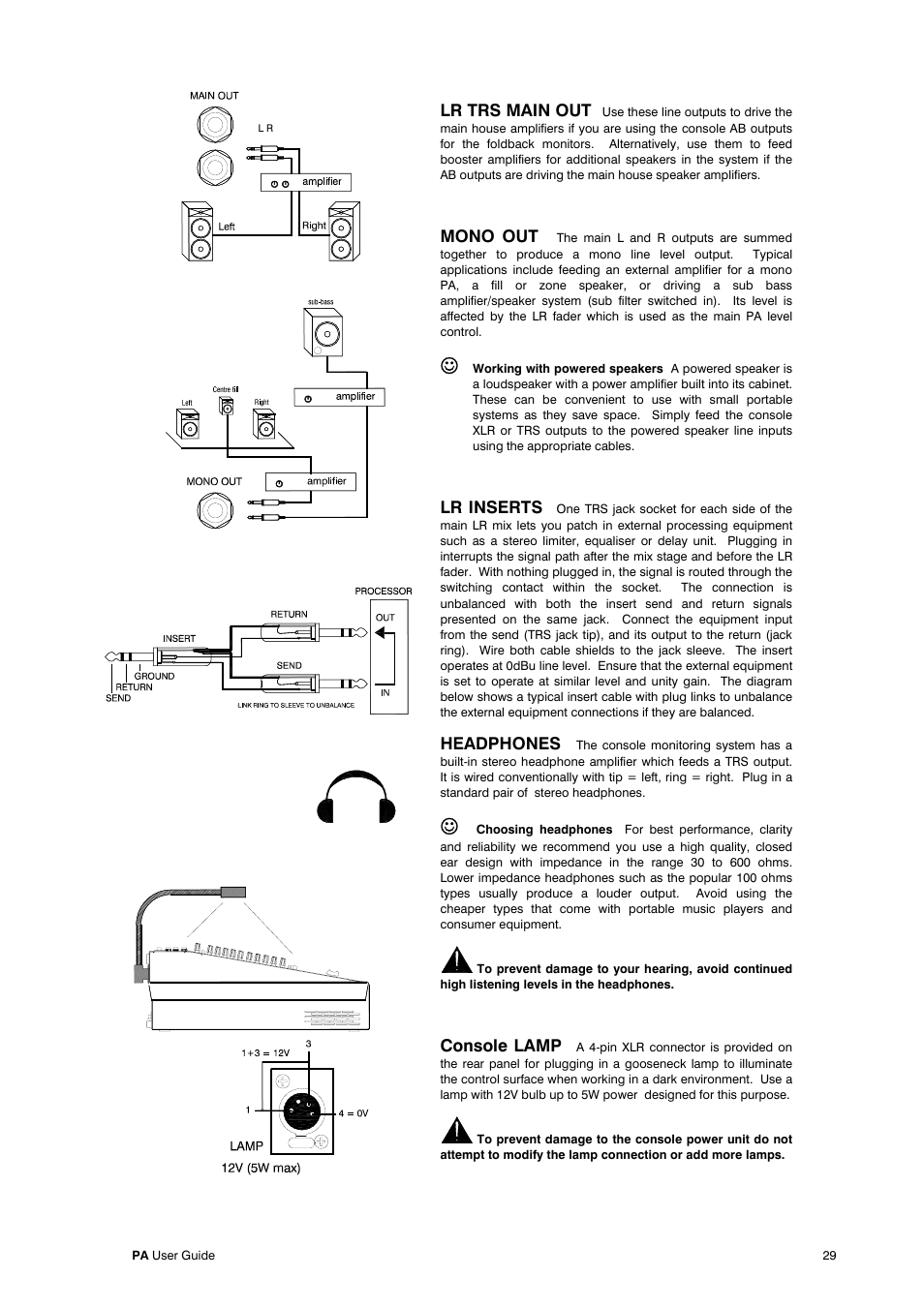 Allen&Heath PA28 User Manual | Page 29 / 36