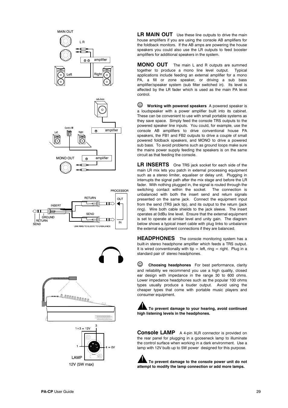 Allen&Heath PA20-CP User Manual | Page 29 / 36