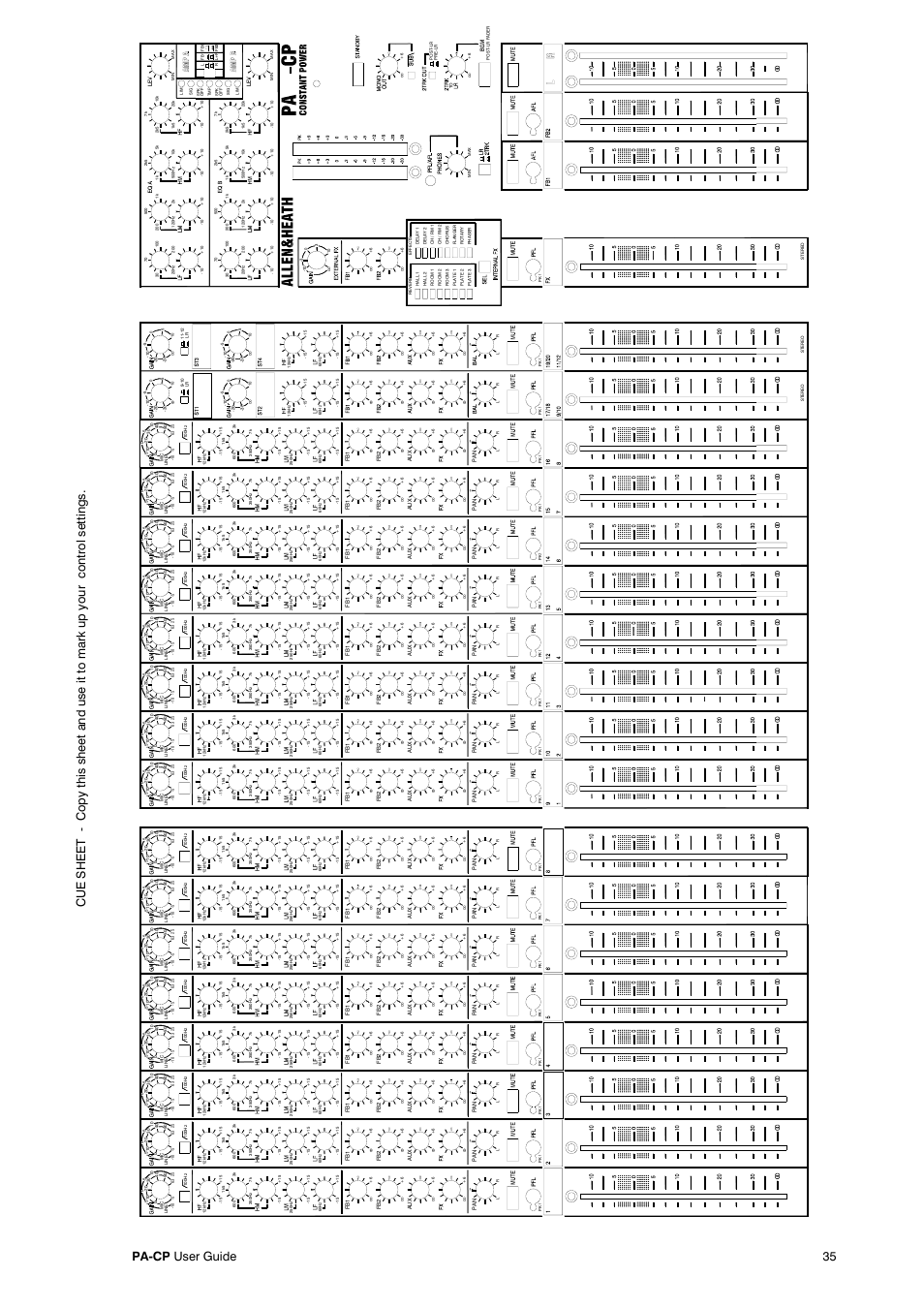 Pa-cp user guide 35 | Allen&Heath PA20-CP User Manual | Page 35 / 36