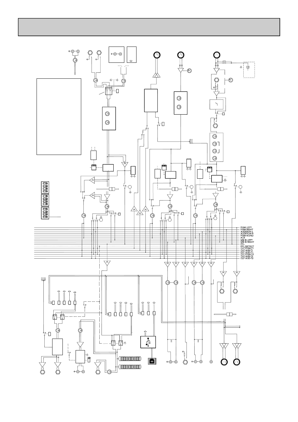 Block diagram, Mono ch a n ne l, Ma in p g m | Allen&Heath XB-14-2 User Manual | Page 13 / 37