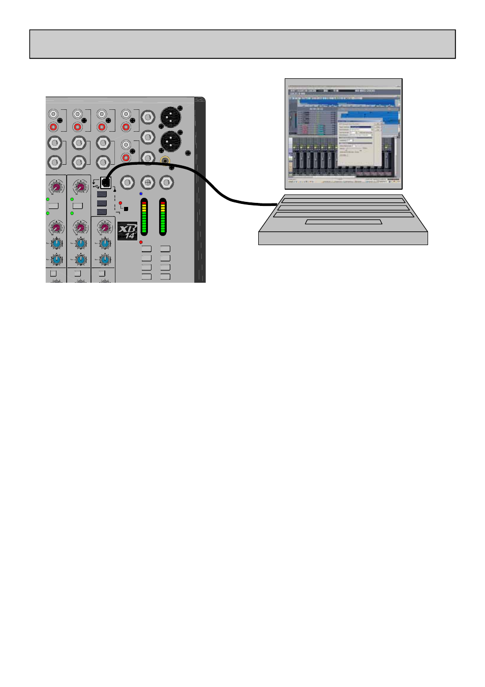 Usb connection, Al le n h ea th, Usb audio interface | Windows xp/vista, Windows 7 | Allen&Heath XB-14-2 User Manual | Page 29 / 37