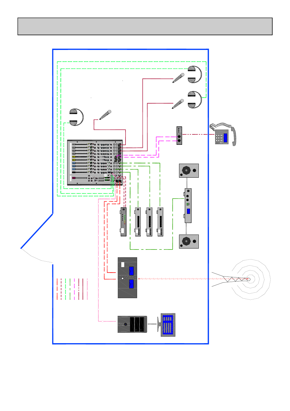 Application diagram: self operation, Single room self operat ion system | Allen&Heath XB-14-2 User Manual | Page 30 / 37