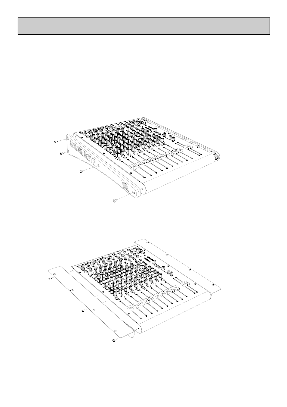 Fixing to a rack or furniture | Allen&Heath XB-14-2 User Manual | Page 33 / 37