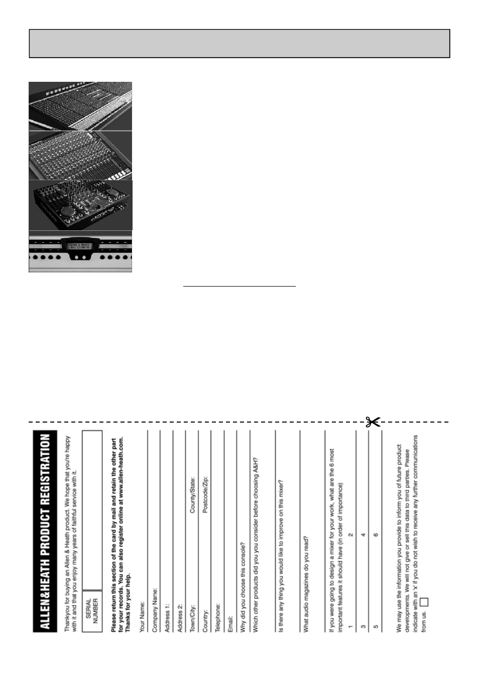 Product support | Allen&Heath XB-14-2 User Manual | Page 35 / 37