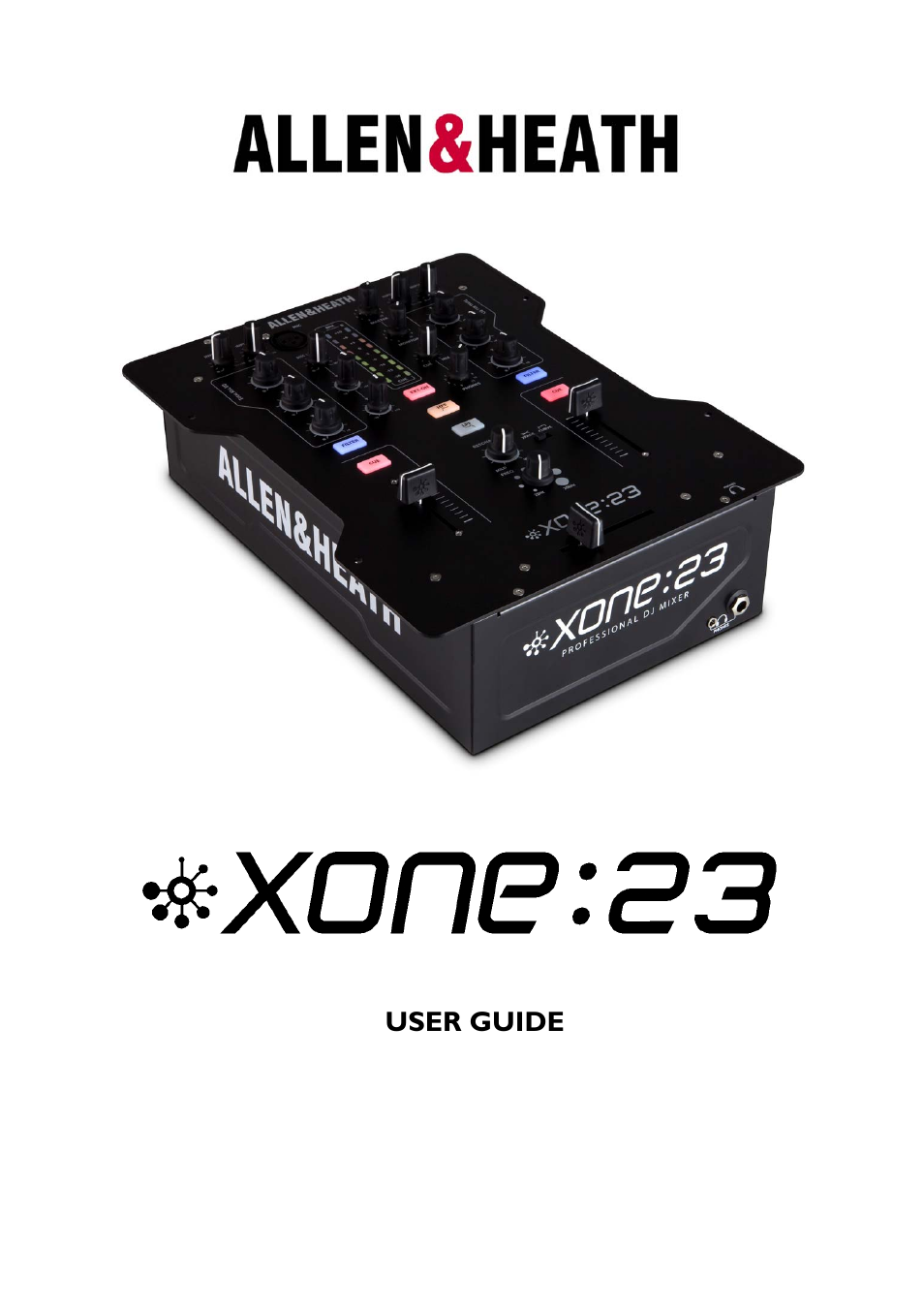 Allen&Heath Xone 23 User Manual | 23 pages