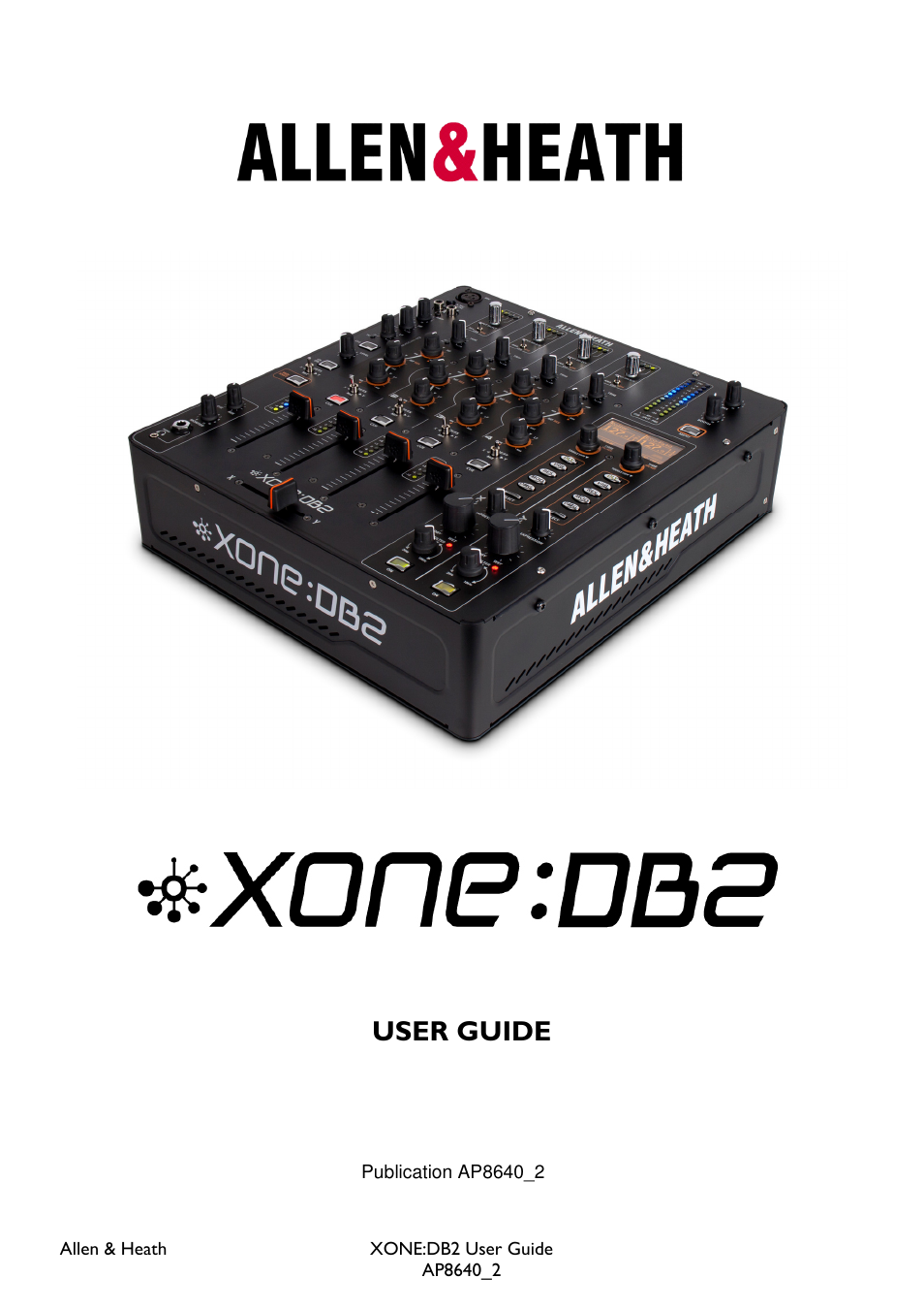 Allen&Heath XONE DB2 User Manual | 41 pages