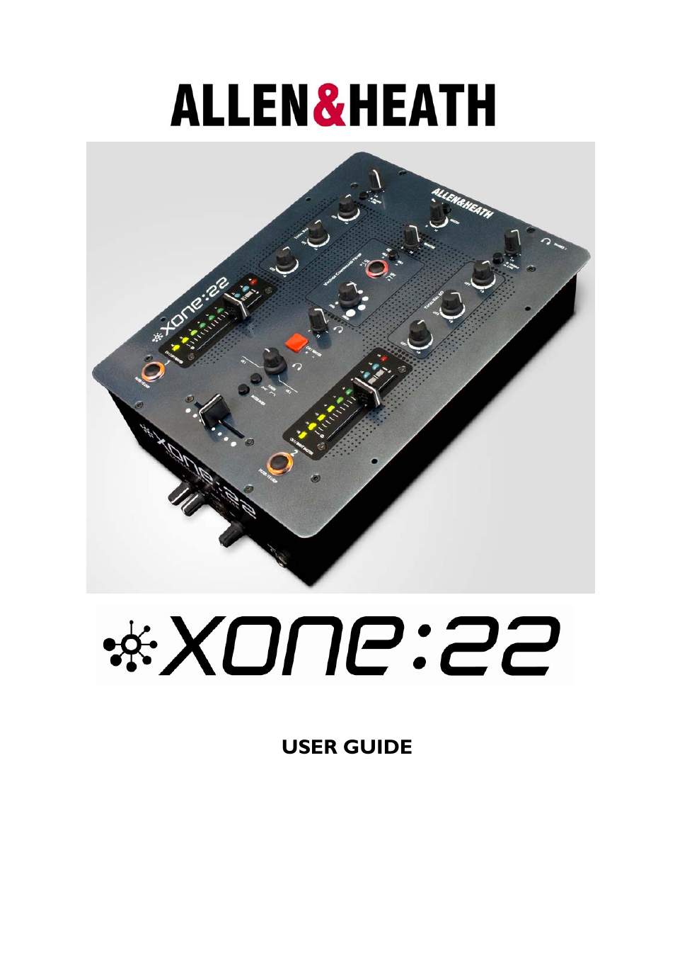 Allen&Heath XONE 22 User Manual | 24 pages