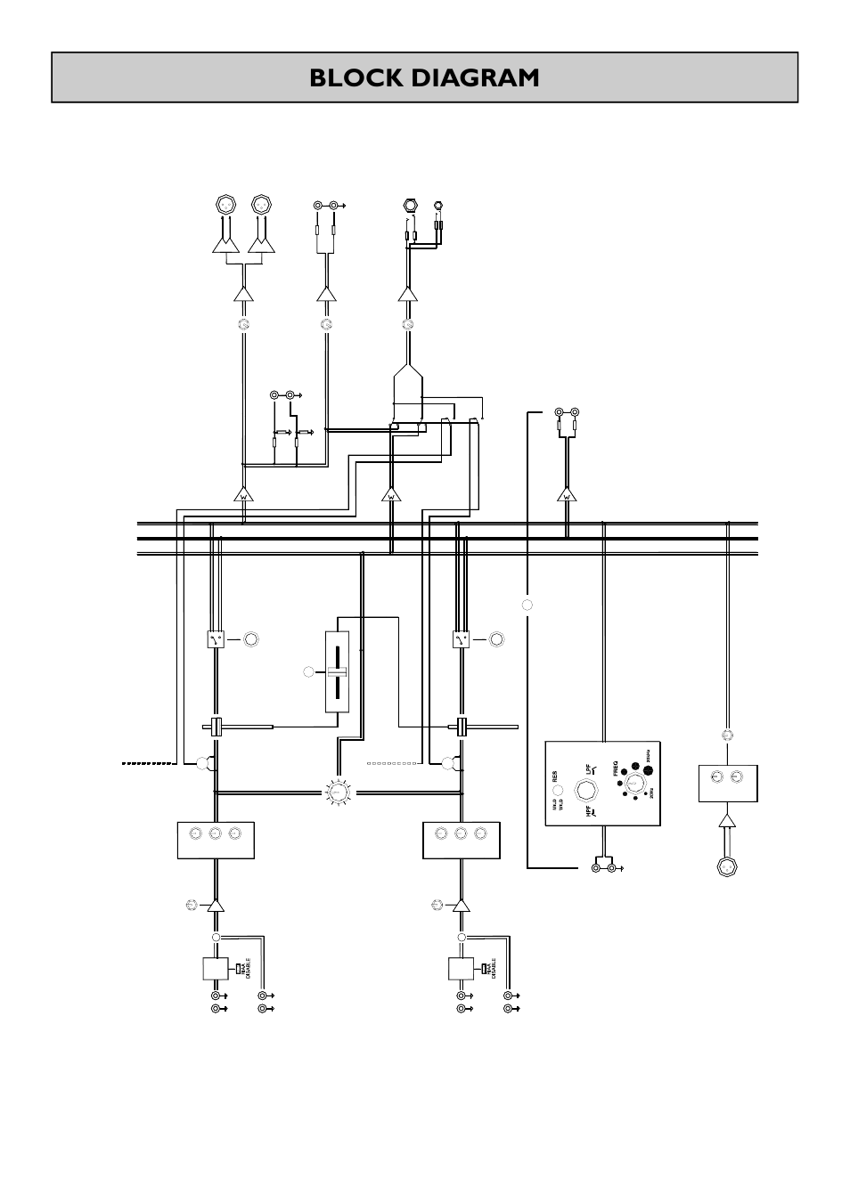 Xo ne :2 2, Block diagram, He ad ph o n es | Fi lt e r y | Allen&Heath XONE 22 User Manual | Page 19 / 24