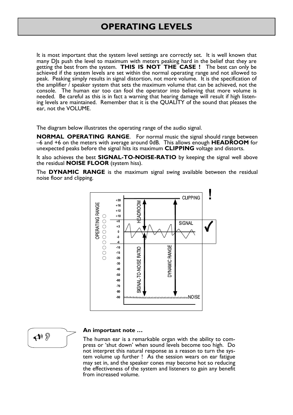 Operating levels | Allen&Heath XONE 42 User Manual | Page 24 / 28