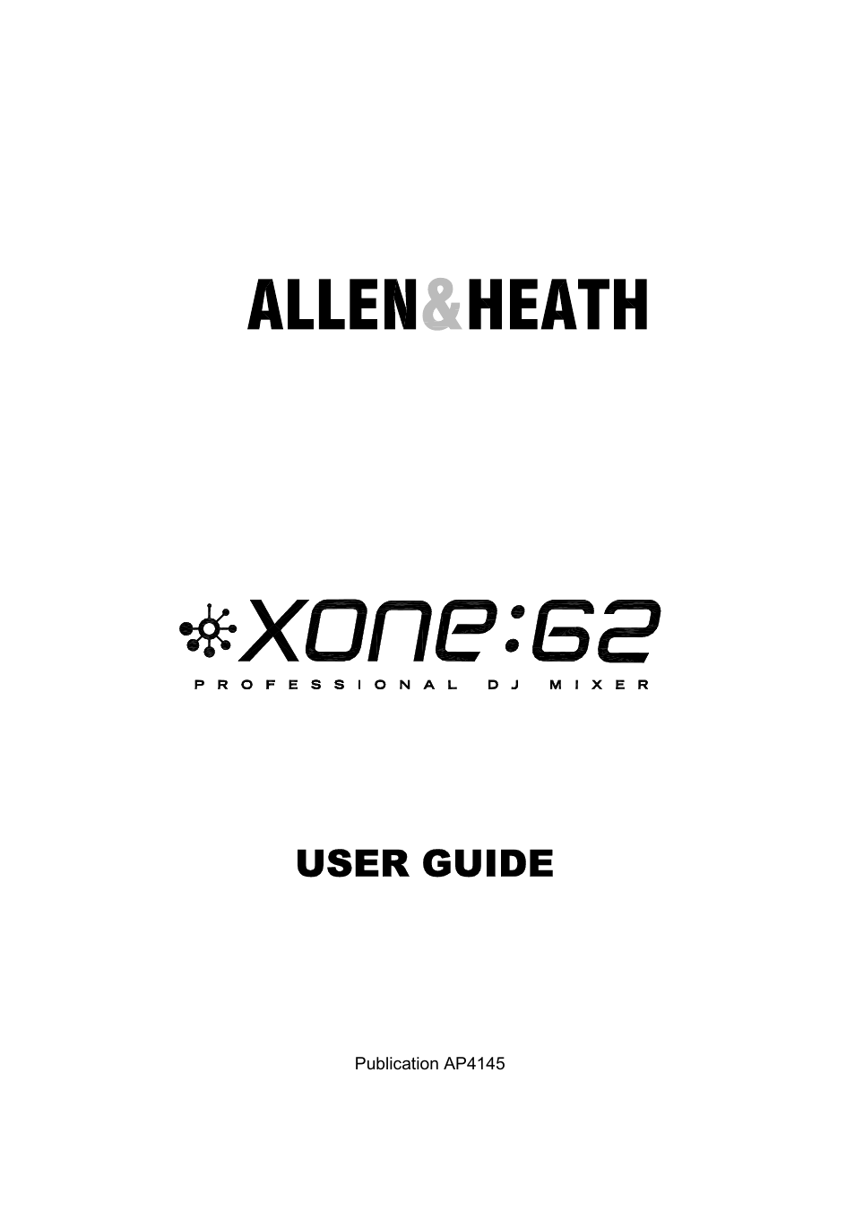 Allen&Heath XONE 62 User Manual | 32 pages