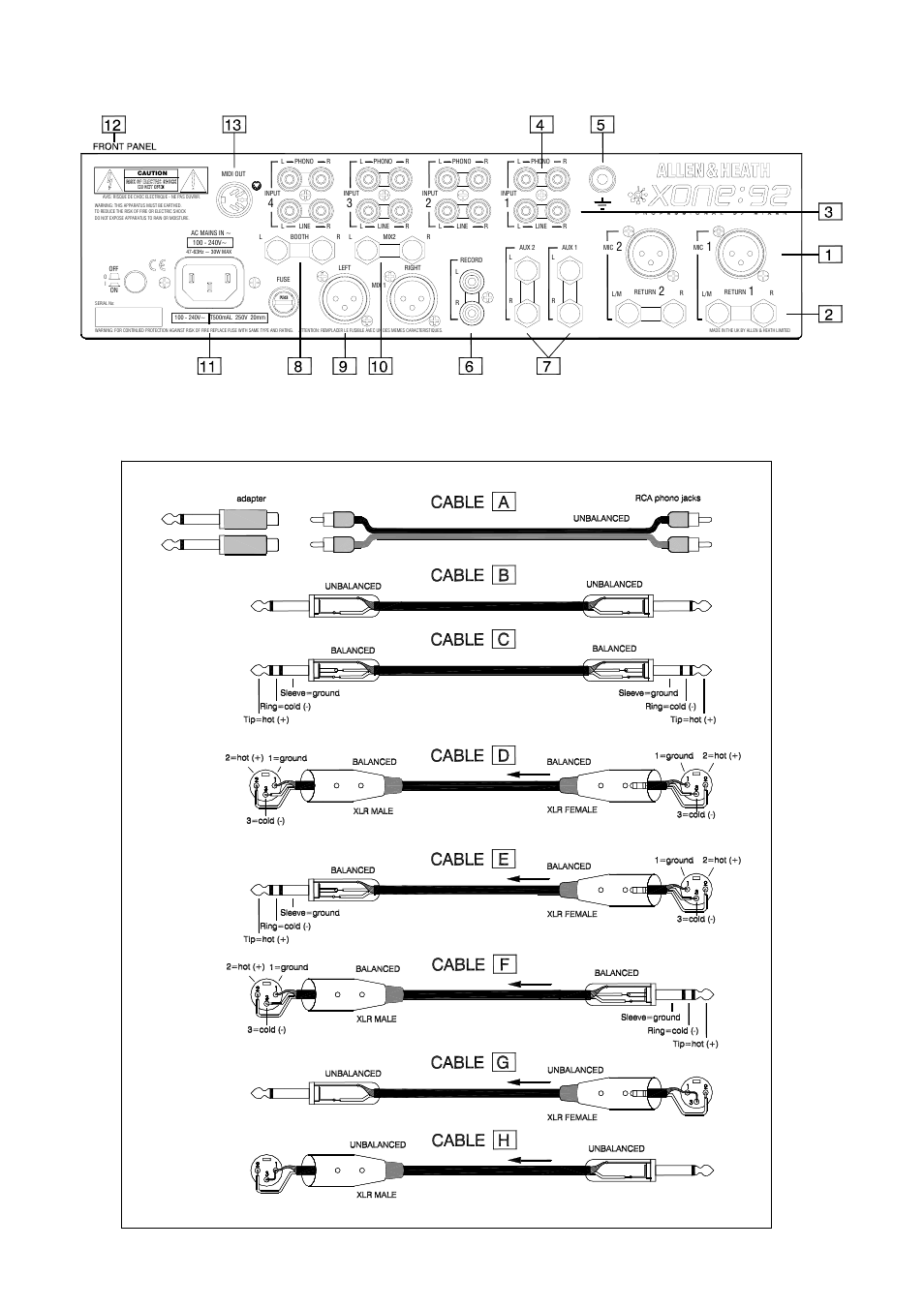 16 xone:92 user guide | Allen&Heath XONE 92 User Manual | Page 16 / 40