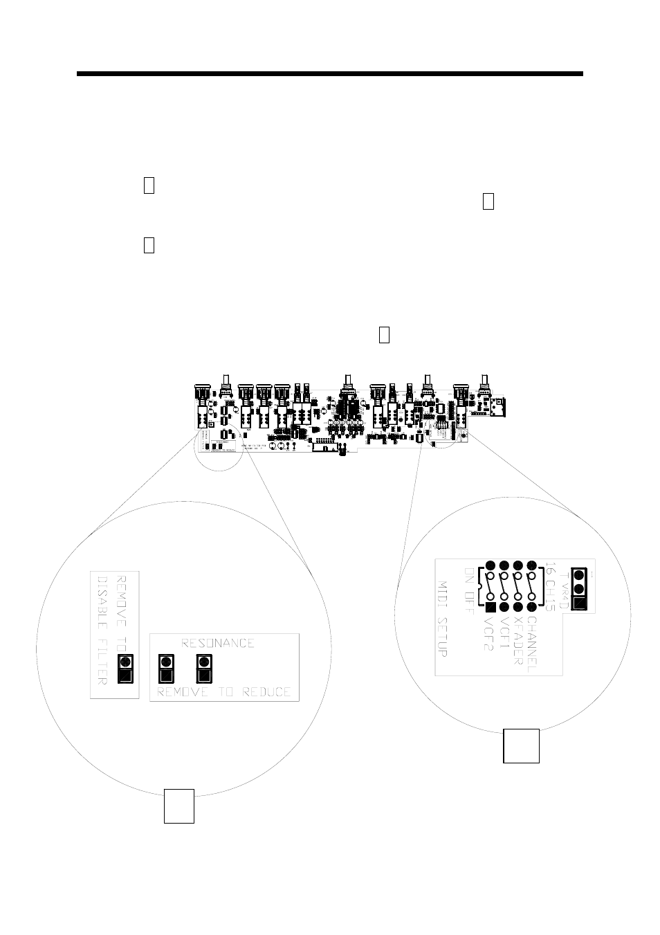 Vcf 1 and 2 filter pcb | Allen&Heath XONE 92 User Manual | Page 38 / 40