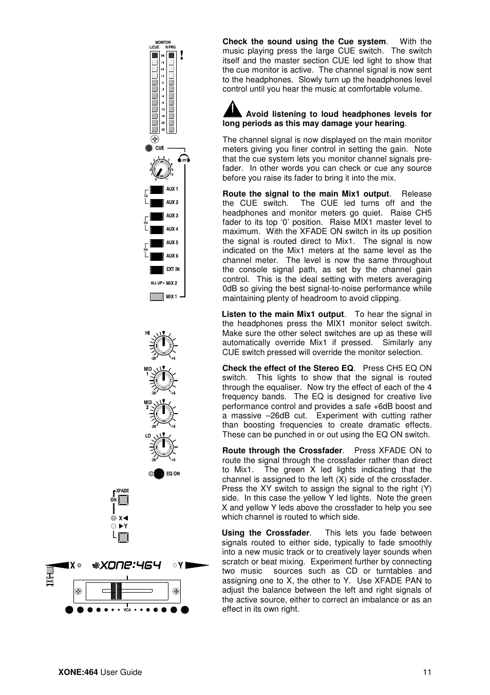 Allen&Heath XONE 464 User Manual | Page 11 / 37