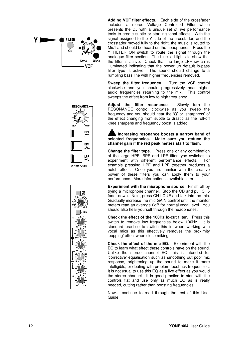 Allen&Heath XONE 464 User Manual | Page 12 / 37