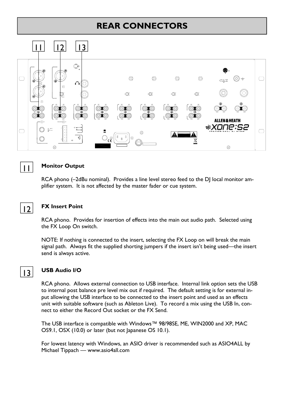 Allen & heath 25 xone:s2 user | Allen&Heath XONE S2 User Manual | Page 25 / 32