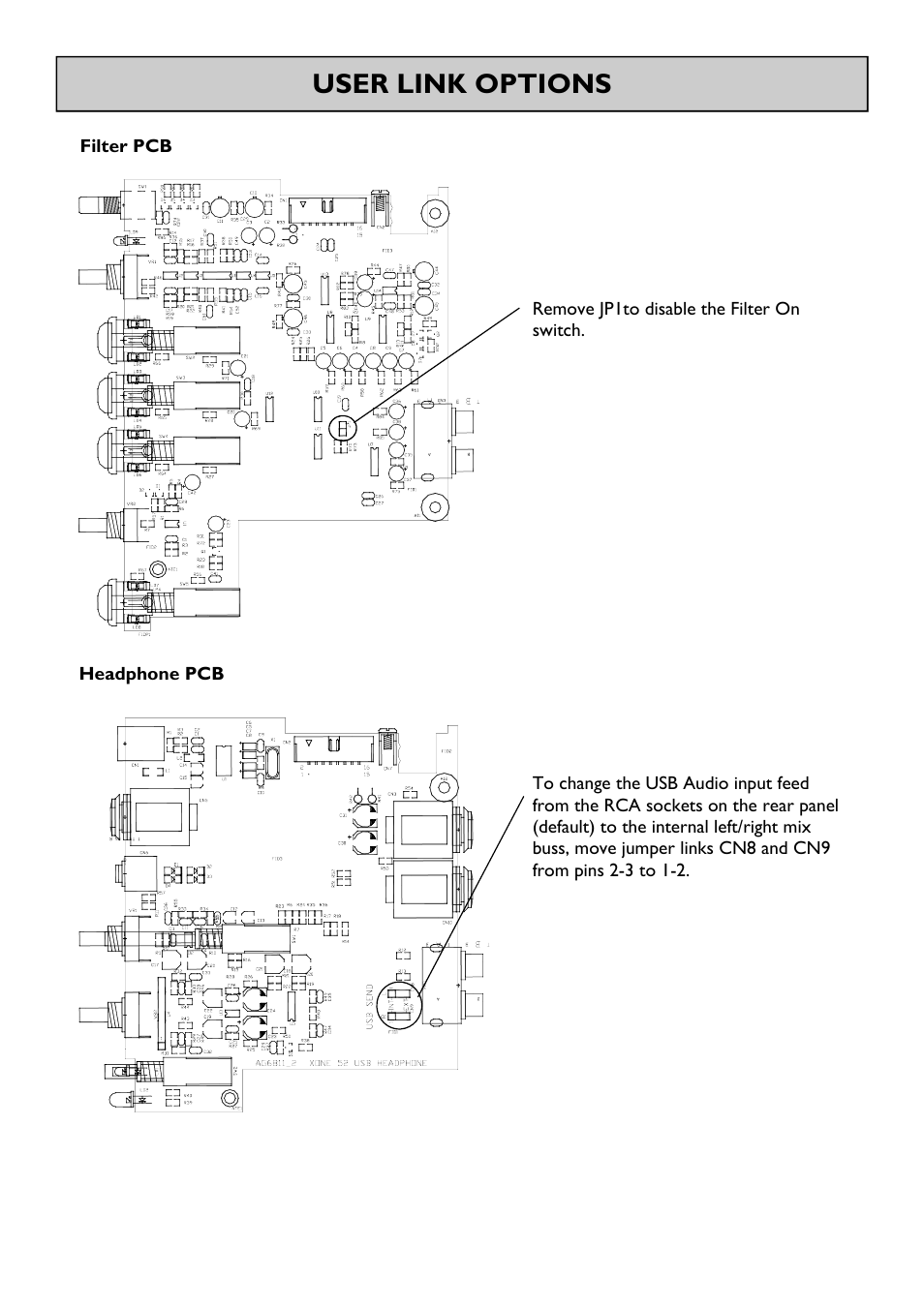 User link options | Allen&Heath XONE S2 User Manual | Page 31 / 32