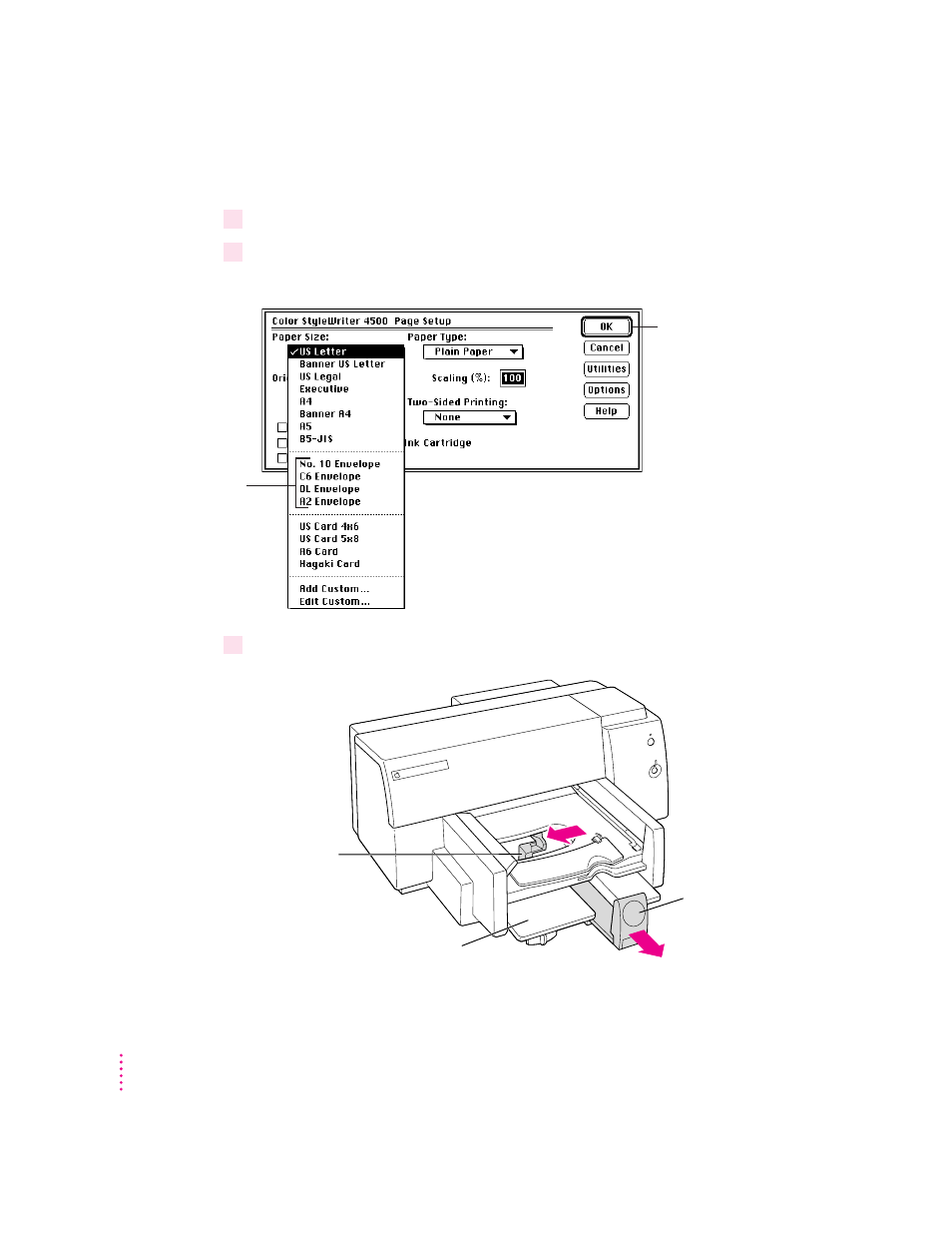 A stack of envelopes | Apple Color StyleWriter 4500 User Manual | Page 44 / 137