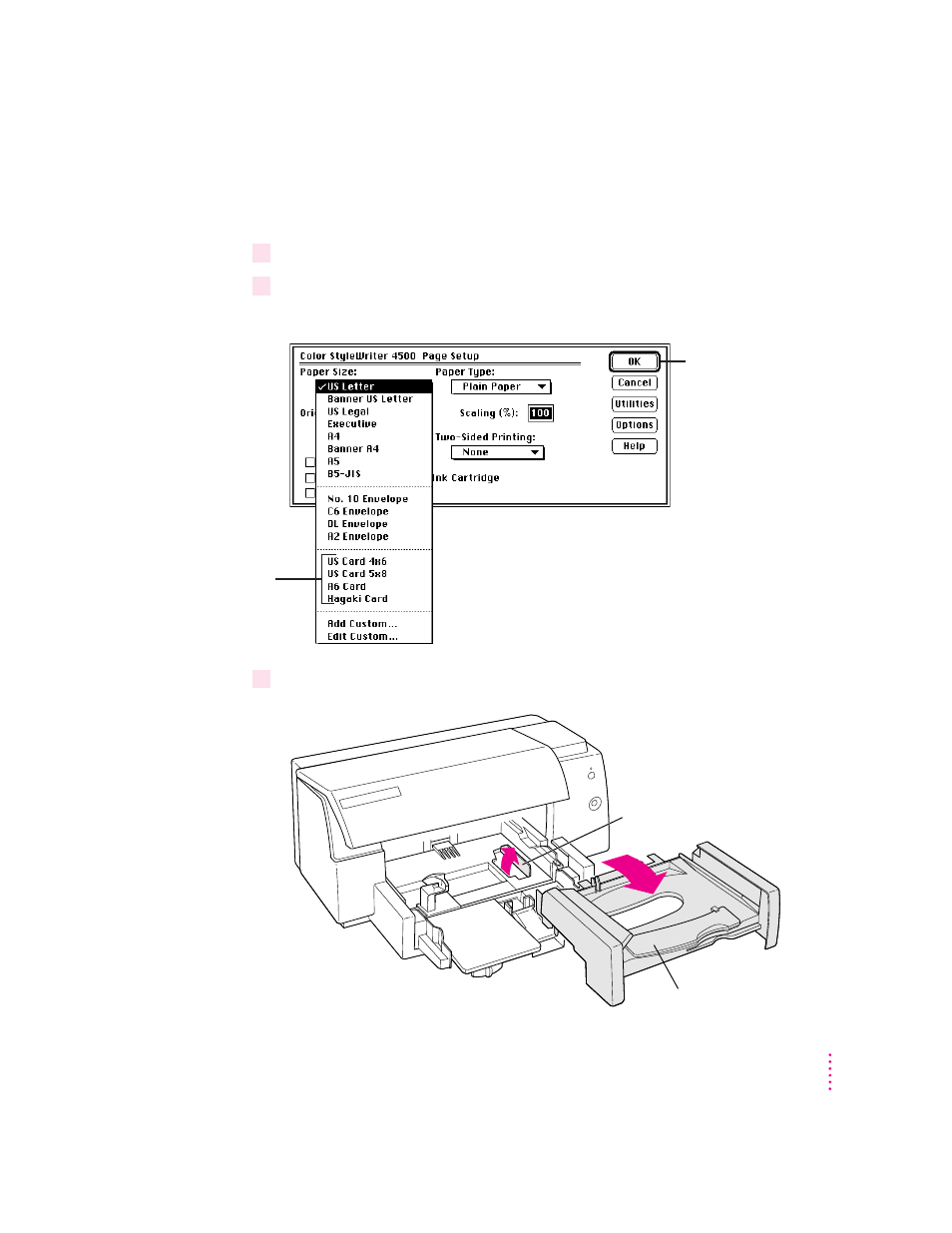 Printing index cards and postcards | Apple Color StyleWriter 4500 User Manual | Page 51 / 137