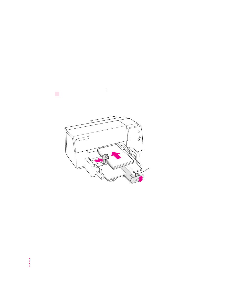 Defining your own custom paper sizes | Apple Color StyleWriter 4500 User Manual | Page 58 / 137