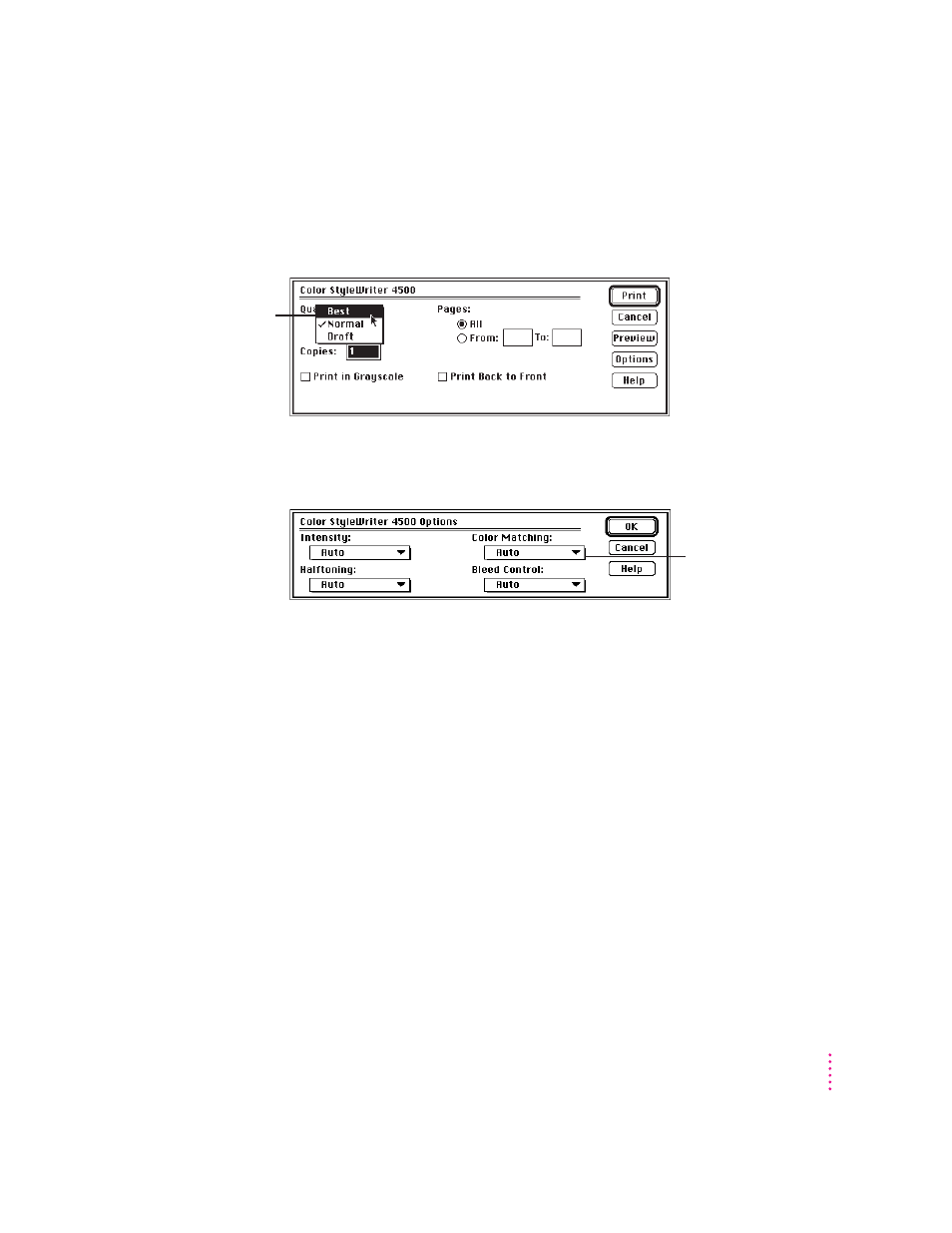 Quality | Apple Color StyleWriter 4500 User Manual | Page 65 / 137